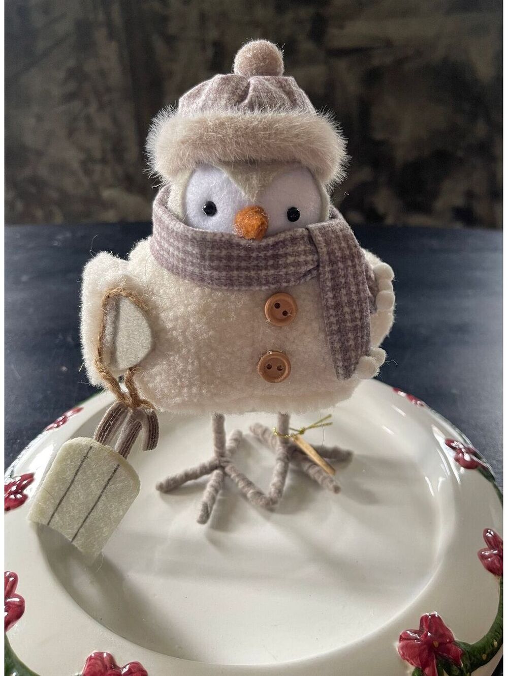 Kelkka 2025 Snowbird Figurine Winter Holiday Decor - Featherly Friends